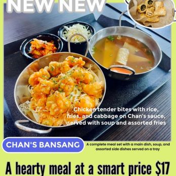 Chan Chan - Specials - Korean Near Me - Huntington Beach, California
