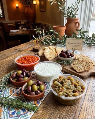 Dates and Olives by null