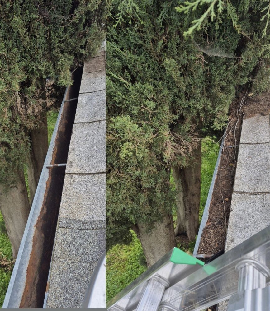 Slide of Cleaning Gutters Service