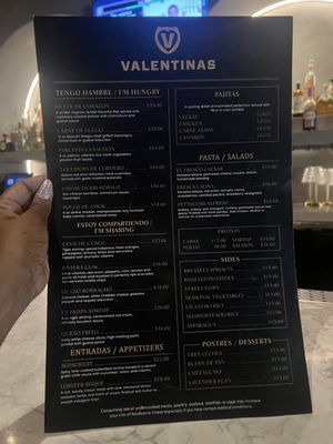 Menu photo 1 Valentinas Dallas, TX Menu photo 1 Valentinas Dallas, TX