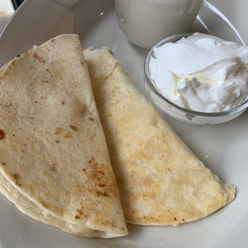 Pure Taqueria - Cheese quesadilla-one daughter likes it simple - Mexican Near Me - Duluth, Georgia