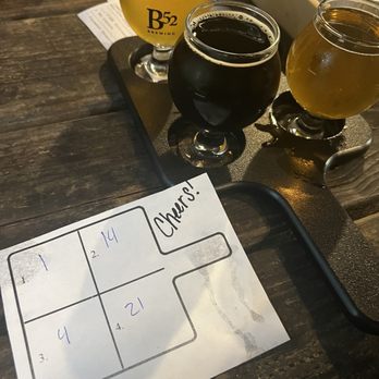 B-52 Brewing Co - Flight - Breweries Near Me - Conroe, Texas