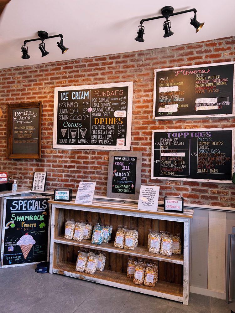 Food from Campus Creamery