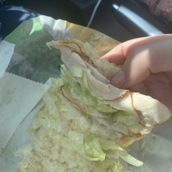 Turkey sandwich is not what i ordered or paid for.