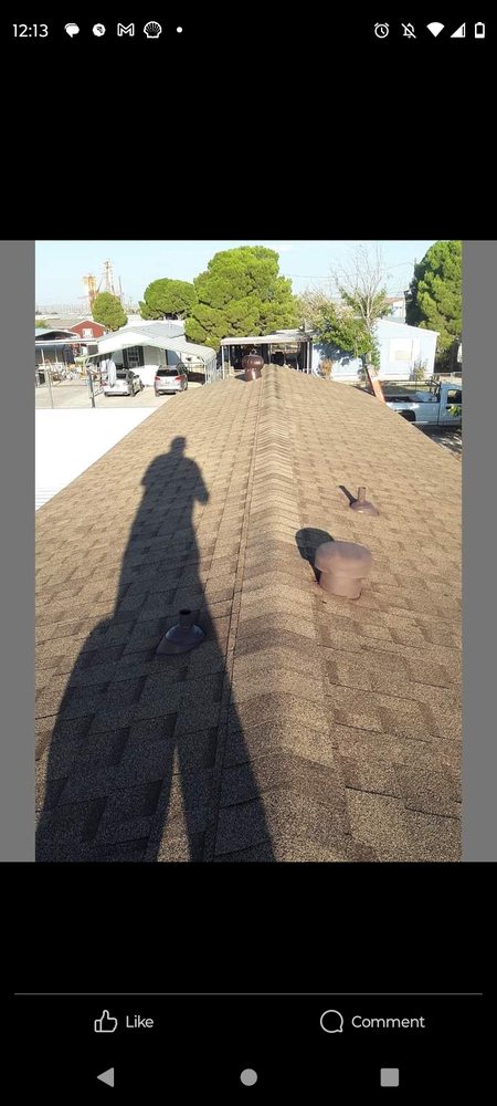 Slide of Track Hawk Roofing