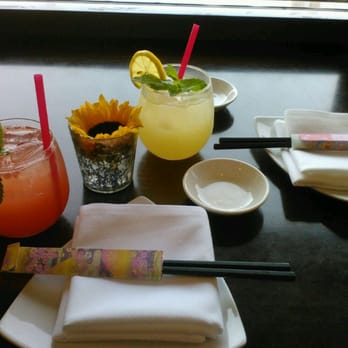 Rice - Strawberry mojito while I await my vegan crunch roll. - Japanese Near Me - Manhattan Beach, California Rice - Strawberry mojito while I await my vegan crunch roll. - Japanese Near Me - Manhattan Beach, California