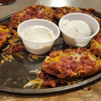 Hebron Grille - Potato skins were so delicious! - American Near Me - Hebron, Kentucky