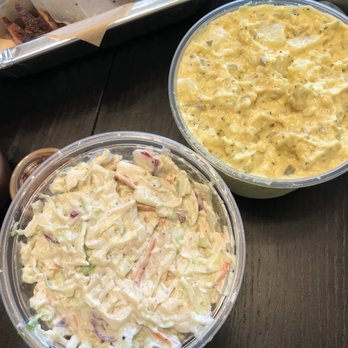 Sunset Texas Barbecue - ATX coleslaw and potato salad - Barbeque Near Me - Honolulu, Hawaii Sunset Texas Barbecue - ATX coleslaw and potato salad - Barbeque Near Me - Honolulu, Hawaii