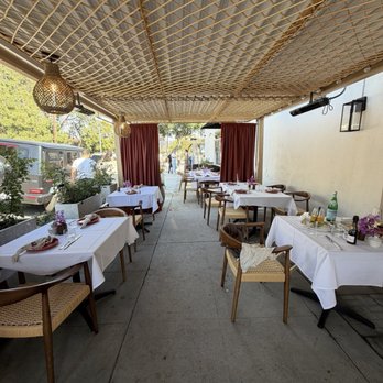 Monna - Outside seating area - Middle Eastern Near Me - La Crescenta-Montrose, California