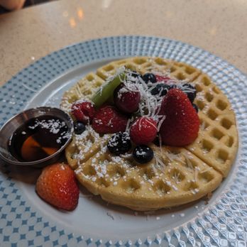 Khao Hom - Pandan waffle - Thai Near Me - Hayward, California Khao Hom - Pandan waffle - Thai Near Me - Hayward, California