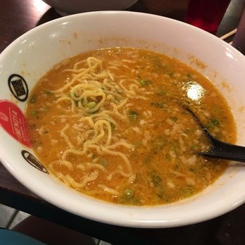 Umenoya - Spicy miso. Not spicy, hint of lemon taste. But still good - Ramen Near Me - Torrance, California Umenoya - Spicy miso. Not spicy, hint of lemon taste. But still good - Ramen Near Me - Torrance, California