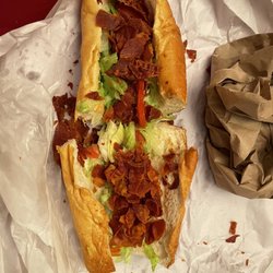 McHugh's Pizza - A really gross BLT sub