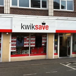 Kwik Save - In front of the supermarket.
