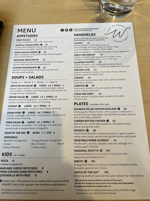 Menu photo 2 West on Warren Gallery + Grill Middlebury, IN