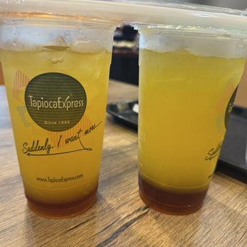 Tapioca Express - House Kumquat Tea so tasty once you blend it.   Strong flavor. - Taiwanese Near Me - Redmond, Washington