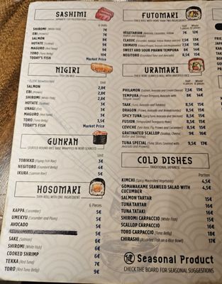 Menu photo 3 Kenji Donostia / San Sebastián, SS