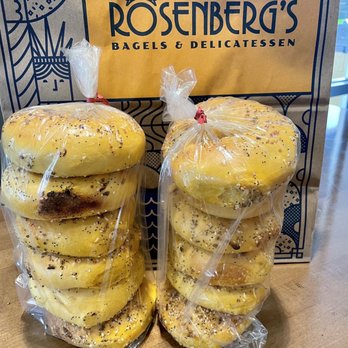 Rosenberg's Bagels & Delicatessen - Packaged and ready to go for my suitcase - Delis Near Me - Aurora, Colorado Rosenberg's Bagels & Delicatessen - Packaged and ready to go for my suitcase - Delis Near Me - Aurora, Colorado