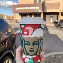 Starbucks - Hot Grande Coconut Milk Latte