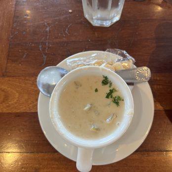 Brophy Bros - A cup of clam chowder, good portion and price - Seafood Near Me - Santa Barbara, California Brophy Bros - A cup of clam chowder, good portion and price - Seafood Near Me - Santa Barbara, California
