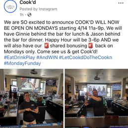 COOK’D - Updated March 2026 - 734 Photos & 417 Reviews - 1644 US Hwy ...
