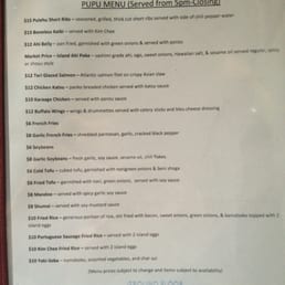 Photos For Ground Floor Menu Yelp