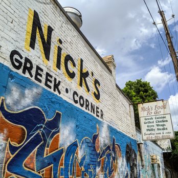 Nick's Food To Go - Outside. View of building from Hill St SE. - Greek Near Me - Atlanta, Georgia Nick's Food To Go - Outside. View of building from Hill St SE. - Greek Near Me - Atlanta, Georgia