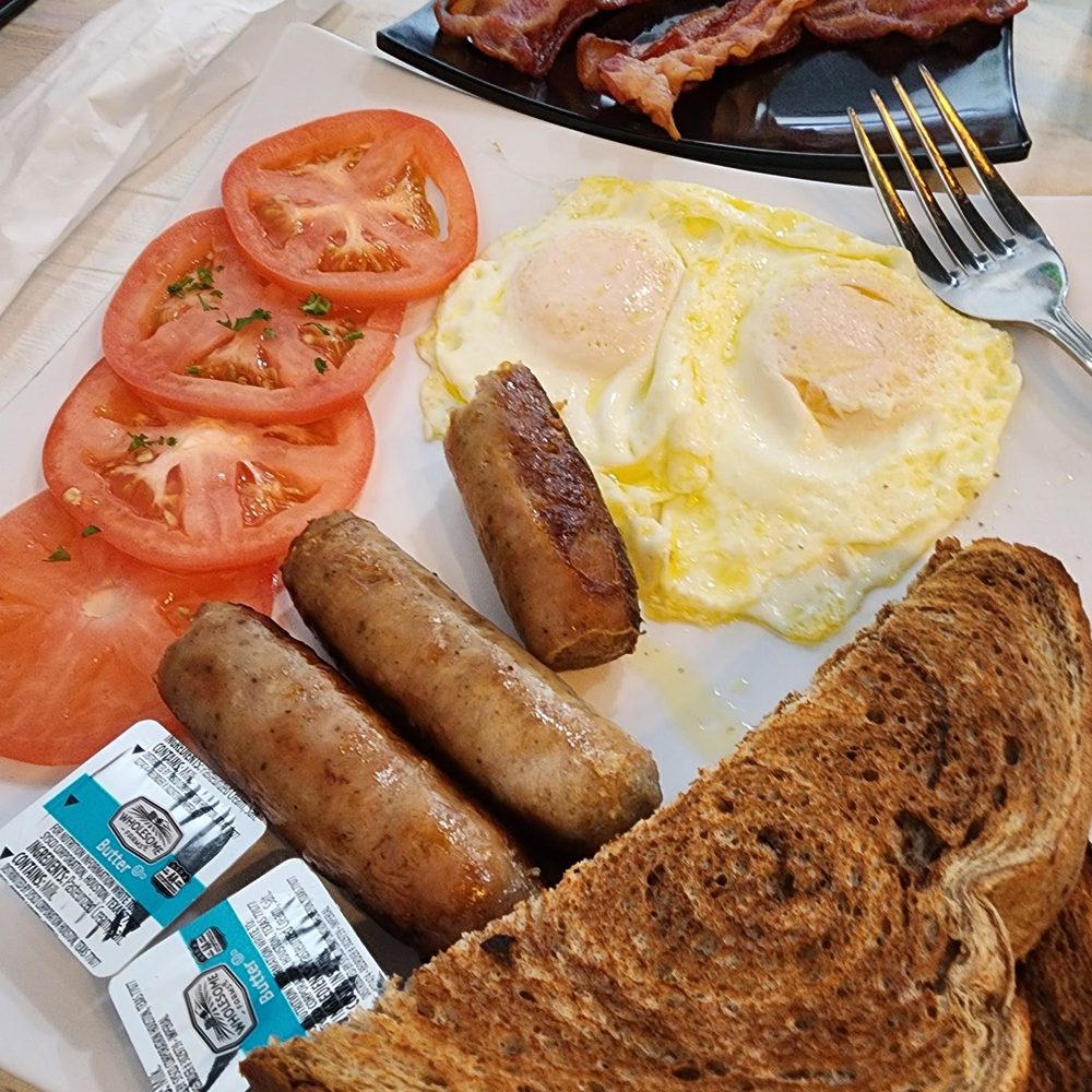 EggTown - Eggs with sausage - Breakfast & Brunch Near Me - Palm Harbor, Florida EggTown - Eggs with sausage - Breakfast & Brunch Near Me - Palm Harbor, Florida