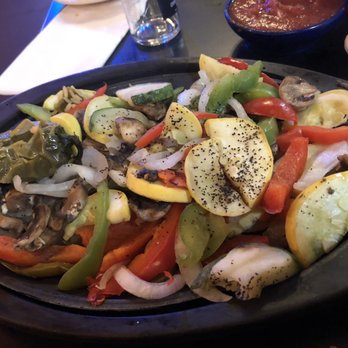 Cafe Del Rio - Unseasoned "veggie fajita" - Tex-Mex Near Me - Lufkin, Texas