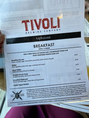 Menu photo 4 Tivoli Tap House Denver, CO Menu photo 4 Tivoli Tap House Denver, CO