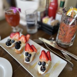 Breakfast Bruschetta