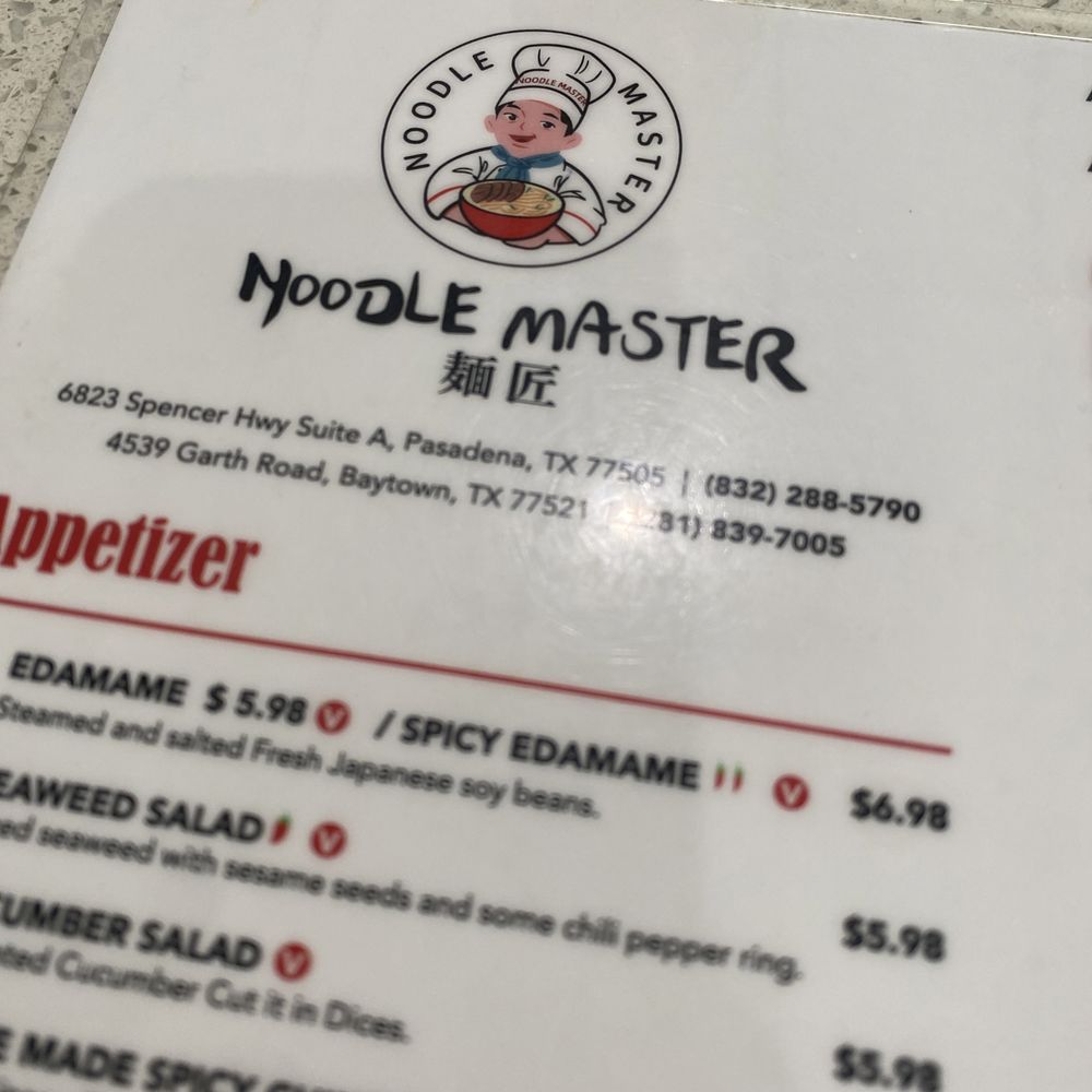 Noodle Master - Pasadena - Menu!! So excited !!! - Chinese Near Me - Pasadena, Texas Noodle Master - Pasadena - Menu!! So excited !!! - Chinese Near Me - Pasadena, Texas