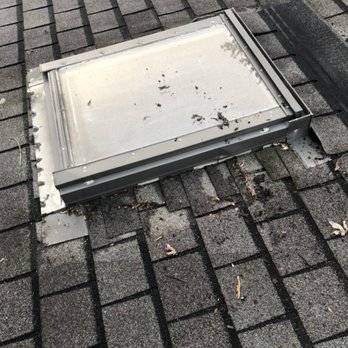 Dwillcon - Damaged shingles, terribly installed skylight, yes it leaks.  Call Dwillcon to avoid these issues with your roof. - Roofing Near Me - Berkeley Township, New Jersey