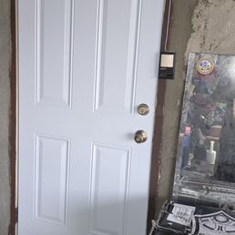 Door Nick & Sons installed