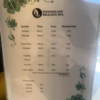 Wonderland Healing SPA - services offered - Day Spas Near Me - Rancho Cucamonga, California Wonderland Healing SPA - services offered - Day Spas Near Me - Rancho Cucamonga, California