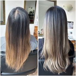 Bon Chic Salon - Before & After work by Wynona