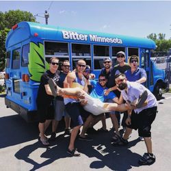 Bitter Minnesota Brewery Tours - An awesome gang on the Bitter Minnesota Brewery Tour