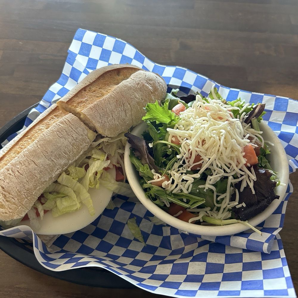 O Happy Bread - Italian sub with side salad - Bakeries Near Me - Pahrump, Nevada O Happy Bread - Italian sub with side salad - Bakeries Near Me - Pahrump, Nevada