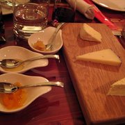 Photo of Uva Enoteca - San Francisco, CA, United States. Cheeses with honey and fruit spreads