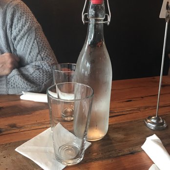 Brick & Tin - The decanter of water they brought to the table - Salad Near Me - Birmingham, Alabama Brick & Tin - The decanter of water they brought to the table - Salad Near Me - Birmingham, Alabama