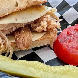 Build Your Own Sandwich- slow roasted Turkey, provolone cheese