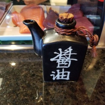 Umai Cafe - Awesome soy sauce container! - Sushi Bars Near Me - Clearwater, Florida Umai Cafe - Awesome soy sauce container! - Sushi Bars Near Me - Clearwater, Florida
