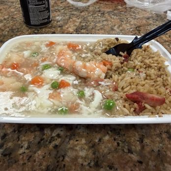 Tasty Wok - 81. Shrimp with Lobster Sauce combo platter - Chinese Near Me - Port Charlotte, Florida Tasty Wok - 81. Shrimp with Lobster Sauce combo platter - Chinese Near Me - Port Charlotte, Florida
