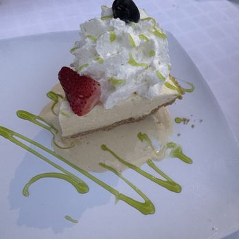 The Green Flash - Partially frozen Keylime pie - Seafood Near Me - Captiva, Florida The Green Flash - Partially frozen Keylime pie - Seafood Near Me - Captiva, Florida
