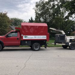 Nature’s Canopy - One of our chipper truck set ups.  Small enough to get most places.