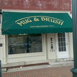 Mug & Brush Barber Shop - Street view of shop