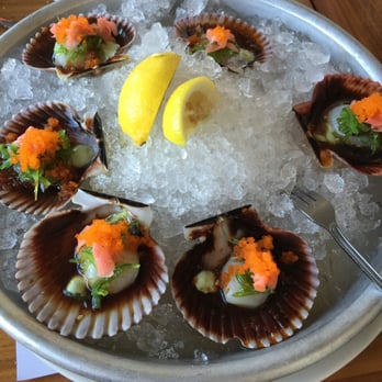Bluewater Boathouse Seafood Restaurant Coronado - Shashimi scallops - Seafood Near Me - Coronado, California