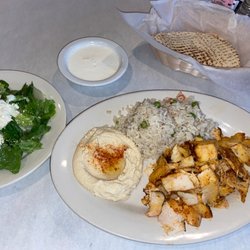 Cafe Petra - Chicken Shawarma lunch yummy
