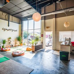 Homegrown Power Yoga - Homegrown Power Yoga - Inside of the studio.
