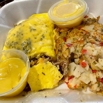 Jamms Restaurant - Irish omelette, home fries, extra hollandaise sauce. - Breakfast & Brunch Near Me - Las Vegas, Nevada