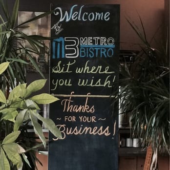 Metro Bistro - The entrance signage. - New American Near Me - Andover, Kansas Metro Bistro - The entrance signage. - New American Near Me - Andover, Kansas